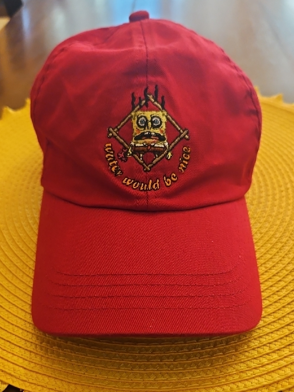 Y2K VINTAGE SpongeBob Nickelodeon Cap